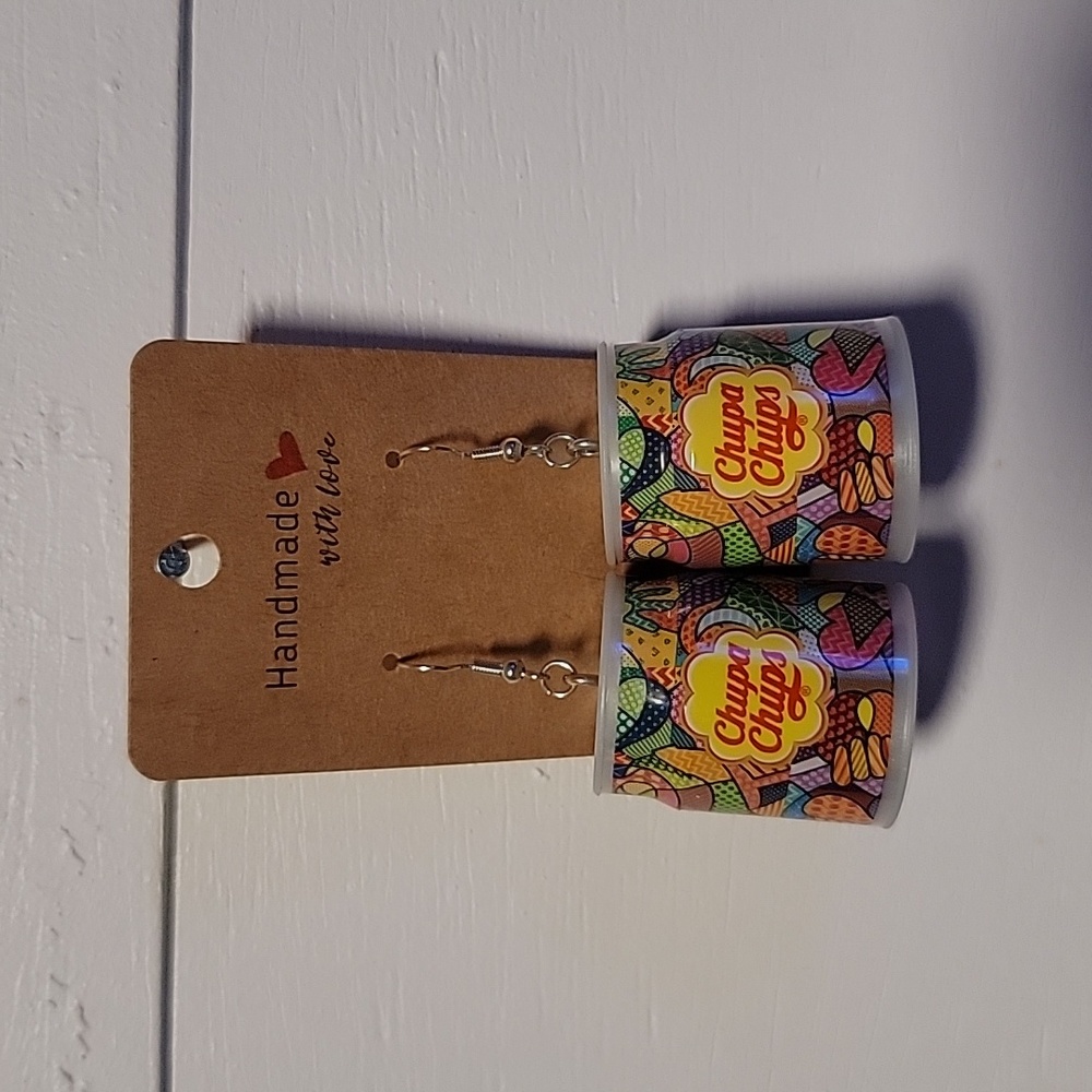 Handmade "Chupa Chups Candy" Earrings
